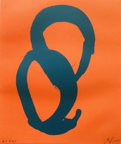 Gérard SCHNEIDER - Sans-titre, 1978 - Sérigraphie originale signée 2