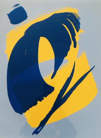 Gérard SCHNEIDER - Sans-titre, 1978 - Sérigraphie originale signée 2
