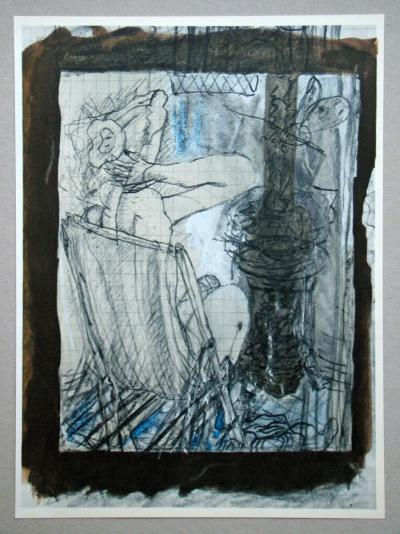 Georges BRAQUE ( d’après ) - Femme assise, 1955 - Lithographie 2