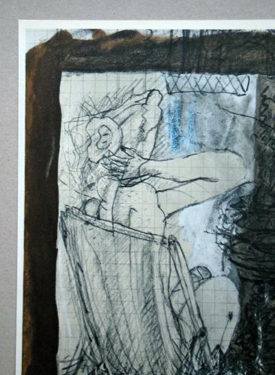 Georges BRAQUE ( d’après ) - Femme assise, 1955 - Lithographie 2