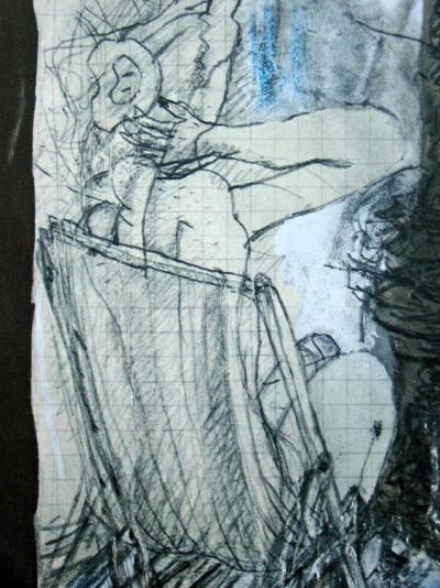 Georges BRAQUE ( d’après ) - Femme assise, 1955 - Lithographie 2