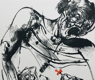 Vladimir VELICKOVIC - Les Noyers de l’Altenburg, 2003 - Lithographie originale signée 2