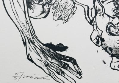 Vladimir VELICKOVIC - Les Noyers de l’Altenburg, 2003 - Lithographie originale signée 2
