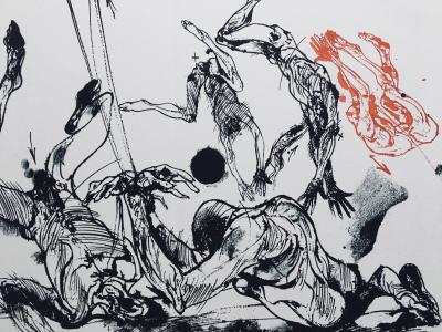 Vladimir VELICKOVIC - Les Noyers de l’Altenburg, 2003 - Lithographie originale signée 2