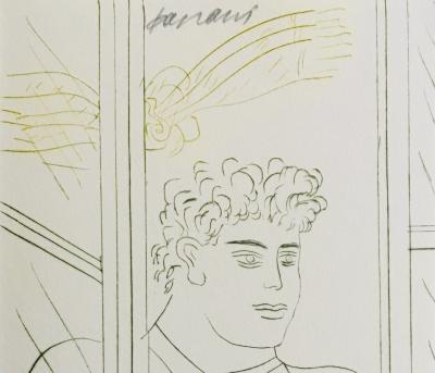 Alekos FASSIANOS - Serena VI, 1989 - Pointe-sèche originale signée au crayon 2