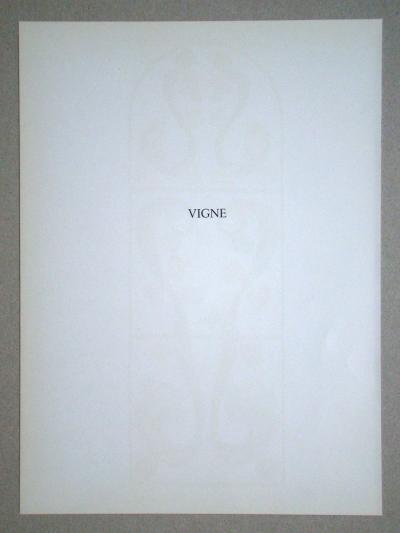 Henri MATISSE (d’après) - Vigne, 1958 - Lithographie en couleurs 2