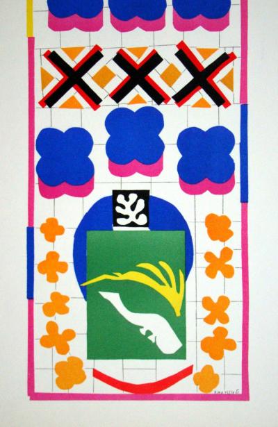 Henri MATISSE (d’après) - Poissons Chinois, 1958 - Lithographie signée et datée 2