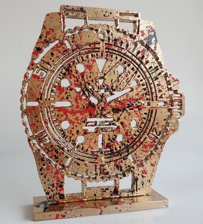 SPACO - Submariner Rolex, 2024 - Sculpture pop street art 2