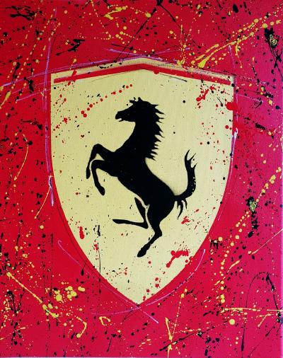 SPACO - Ferrari , 2024 - Tableau pop art 2
