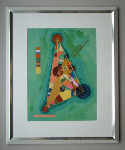 Vassily KANDINSKY ( d’après ) - Bauhaus de Dessau, 1965 - Lithographie encadrée 2