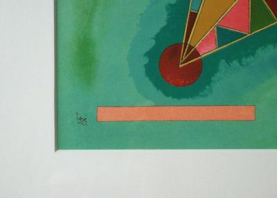 Vassily KANDINSKY ( d’après ) - Bauhaus de Dessau, 1965 - Lithographie encadrée 2