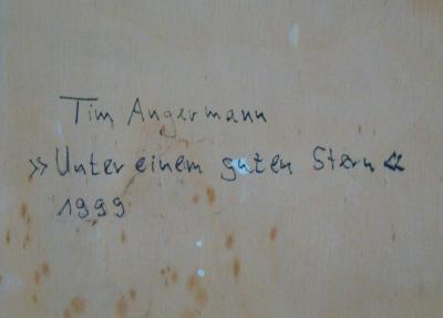Swen Timm Angermann - Unter einem guten Stern, 1999 - Oeuvre unique signée 2