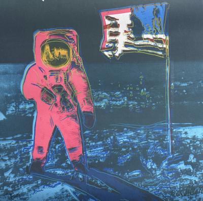 Andy Warhol – Moonwalk – Siebdruck, signiert in der Platte 2