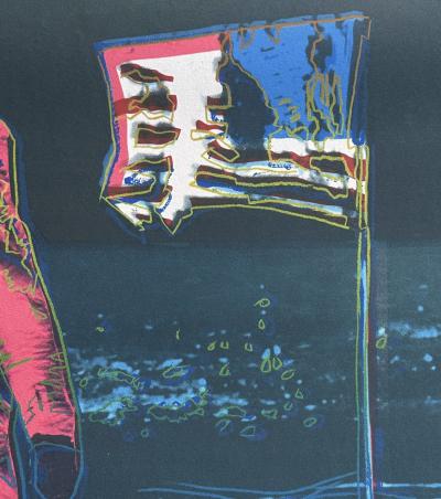 Andy Warhol – Moonwalk – Siebdruck, signiert in der Platte 2