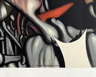 Yves Tanguy (1900-1955)  - Composition surréaliste, 1953 - Lithographie signée dans la planche 2