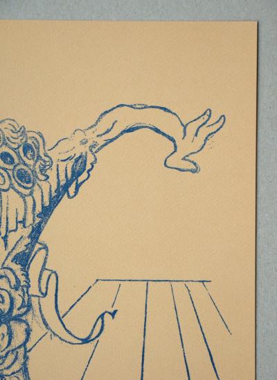 Max ERNST - Elektra, 1959 - Lithographie originale signée 2