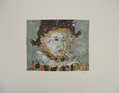 Jean POUGNY (1892-1956), L'arlequin - Lithographie originale Signée 2