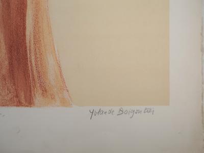 Yolande BOIGONTIER, Nue féminin - Lithographie originale Signée 2