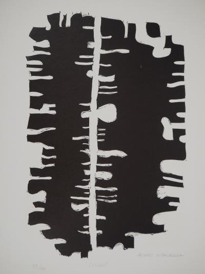 Jacques LE CHEVALLIER (1896 - ?), Sillon - Gravure sur bois originale signée 2