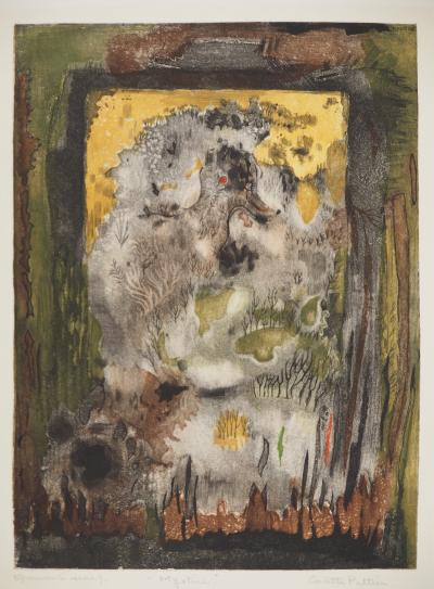 Colette PETTIER (1907-1983), Mystère - Gravure sur cuivre originale signée 2