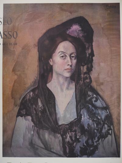 Pablo PICASSO (d’après) - Madame Canals, Affiche originale 1966 2
