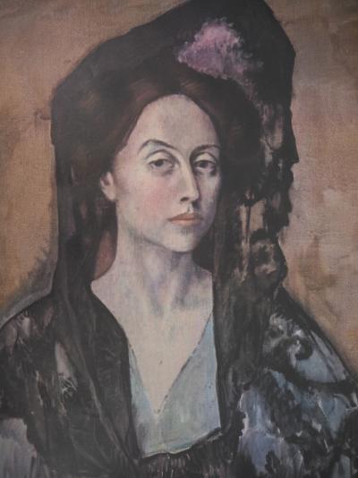 Pablo PICASSO (d’après) - Madame Canals, Affiche originale 1966 2