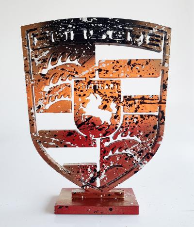 SPACO -  Porsche, 2023 - Sculpture pop street art 2