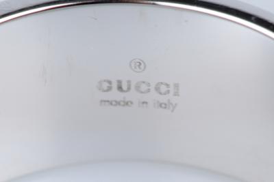 Gucci - Bague Icon Or blanc 18 cts - signée Gucci 2