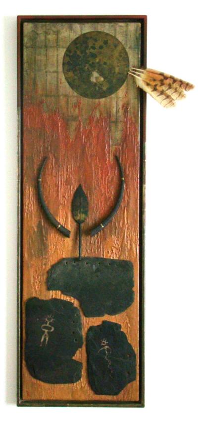 Swen Timm Angermann - Sonnentanz, 1994 - Oeuvre unique signée 2