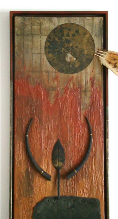 Swen Timm Angermann - Sonnentanz, 1994 - Oeuvre unique signée 2