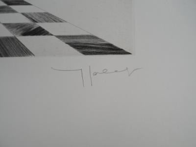 Yves JOBERT, Cubistes, 1979 - Gravure sur cuivre originale signée 2