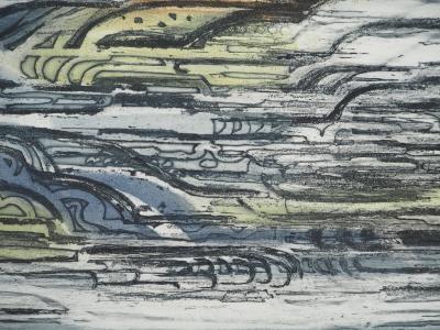 Betty CONNAL, Zenith, 1975 - Gravure sur cuivre originale à l'aquatinte signée 2