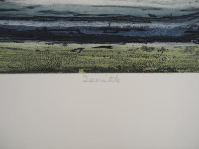 Betty CONNAL, Zenith, 1975 - Gravure sur cuivre originale à l'aquatinte signée 2
