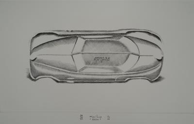 Jacques MURON, Solido, 2001 - Gravure sur cuivre originale signée 2