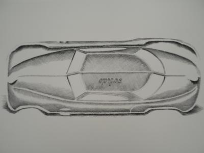 Jacques MURON, Solido, 2001 - Gravure sur cuivre originale signée 2