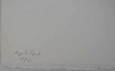 Jean-Pierre TINGAUD, Sanctuaire, 1989 - Gravure sur cuivre originale signée 2