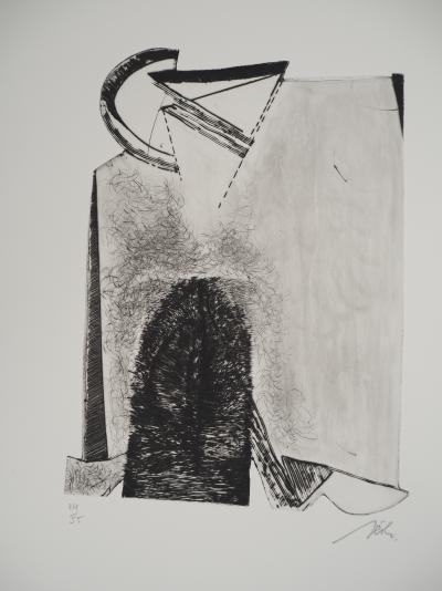 François BÉALU (1932-2020), Cubisme - Gravure sur cuivre originale signée 2