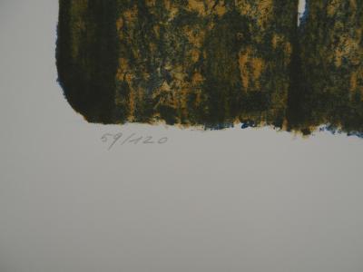 Robert SIMON En futaie, 1970 - Lithographie originale signée 2