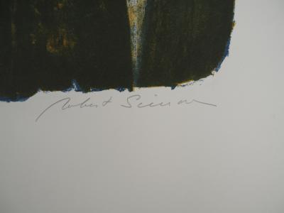 Robert SIMON En futaie, 1970 - Lithographie originale signée 2