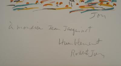 Robert JON, Flamands roses - Lithographie originale Signée 2