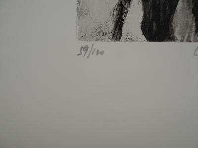 Georges GOLDKORN, Conjonction, 1966 - Gravure sur cuivre originale Signée 2