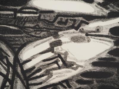 Jacques RAMONDOT, Une si jolie petite plage, 1984 - Gravure sur cuivre originale Signée 2