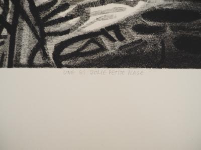 Jacques RAMONDOT, Une si jolie petite plage, 1984 - Gravure sur cuivre originale Signée 2