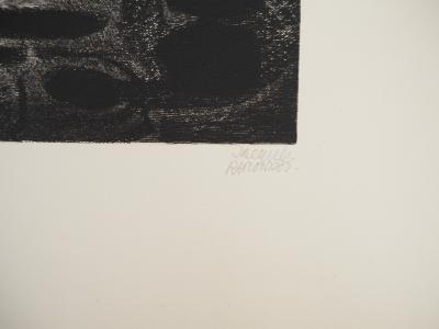 Jacques RAMONDOT, Une si jolie petite plage, 1984 - Gravure sur cuivre originale Signée 2