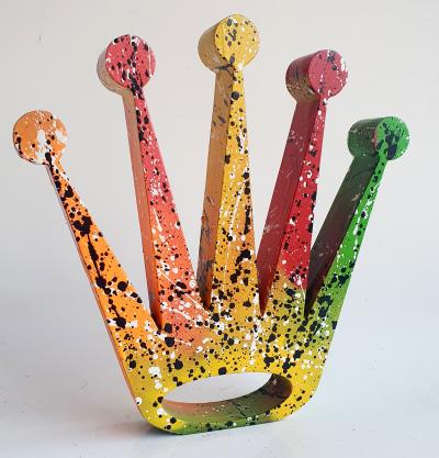 SPACO -  king Rolex, 2024 - Sculpture pop street art 2