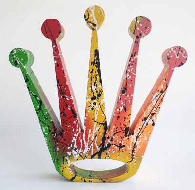 SPACO -  king Rolex, 2024 - Sculpture pop street art 2
