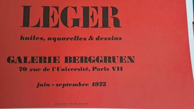 Fernand Léger (d’après) - Huiles, aquarelles & dessins - Affiche 2