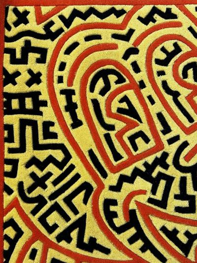 Keith HARING (after) - Untitled 3 (Editions Studio) - Tapis 2