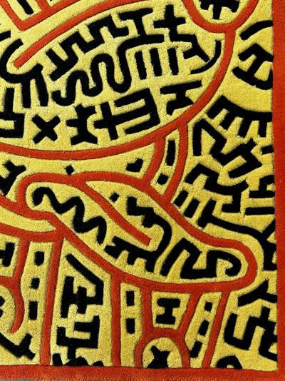 Keith HARING (after) - Untitled 3 (Editions Studio) - Tapis 2