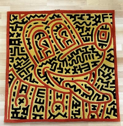 Keith HARING (after) - Untitled 3 (Editions Studio) - Tapis 2